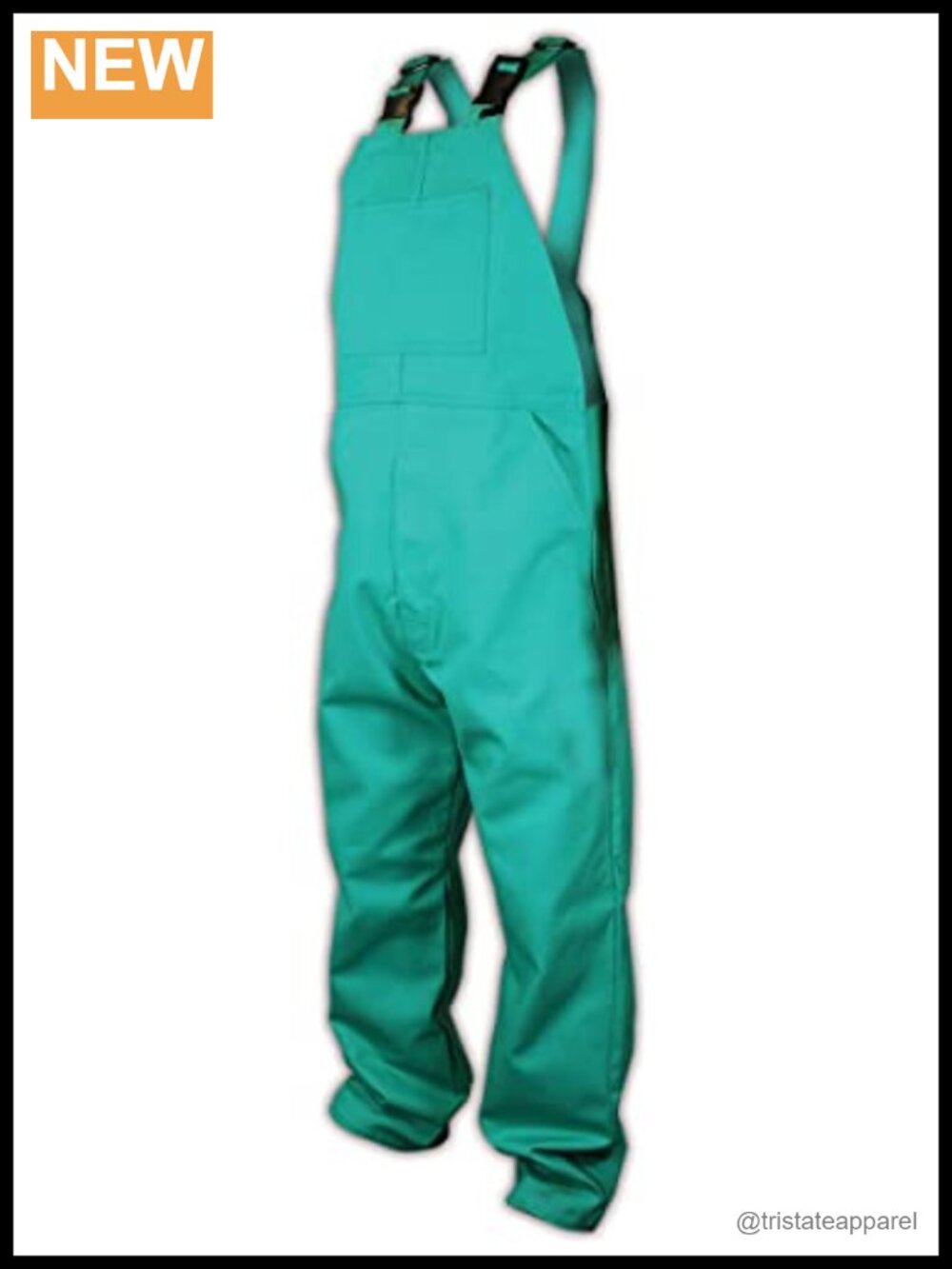 Flame-Resistant 12 oz Cotton Sateen Bib Overalls Full Torso Protection Work